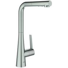 Grohe Zedra mixer 32553DC2 supersteel, pull-out dual shower head