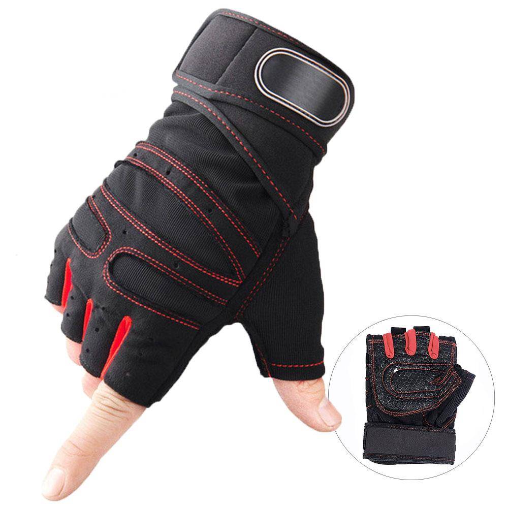 Gym Gloves For Sports Fitness Gym Weights Lifting Glove Body Building Training Exercise Sport Workout Glove For Men Women M/L/XL M