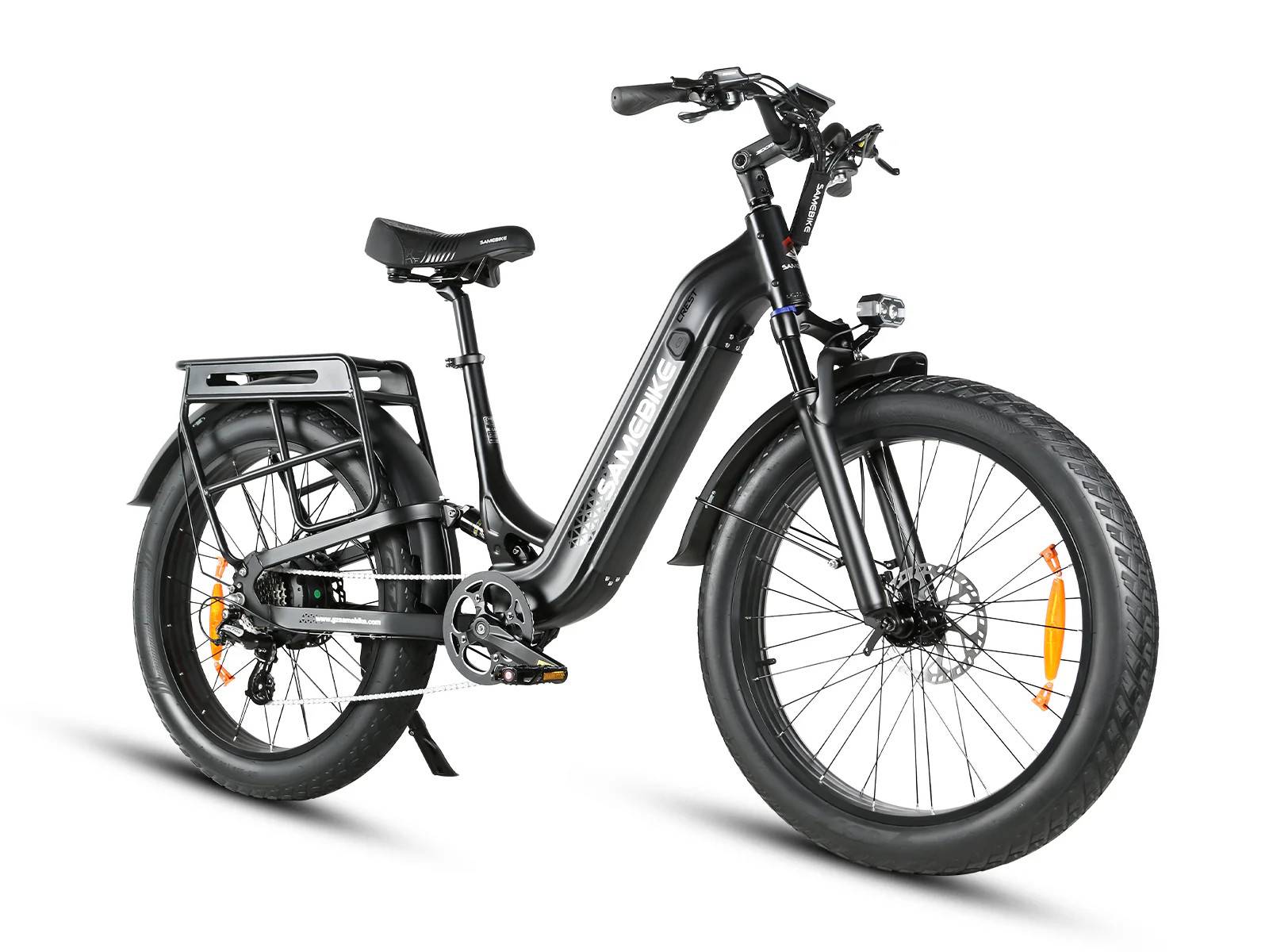 SAMEBIKE CREST 140km räckvidd 20Ah batteri: Vit
