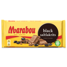 Marabou Black Saltlakrits 90g