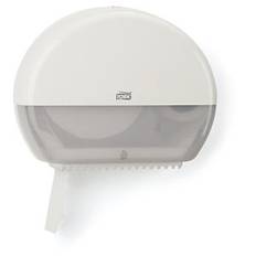 Dispenser för toalettpapper på rulle - B 345 x D 132 x H 275 mm - Tork® Mini Jumbo