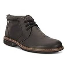 ECCO TURN GTX herr Klassiska stövlar Chukkaboots, Svart Mocha, 42 EU