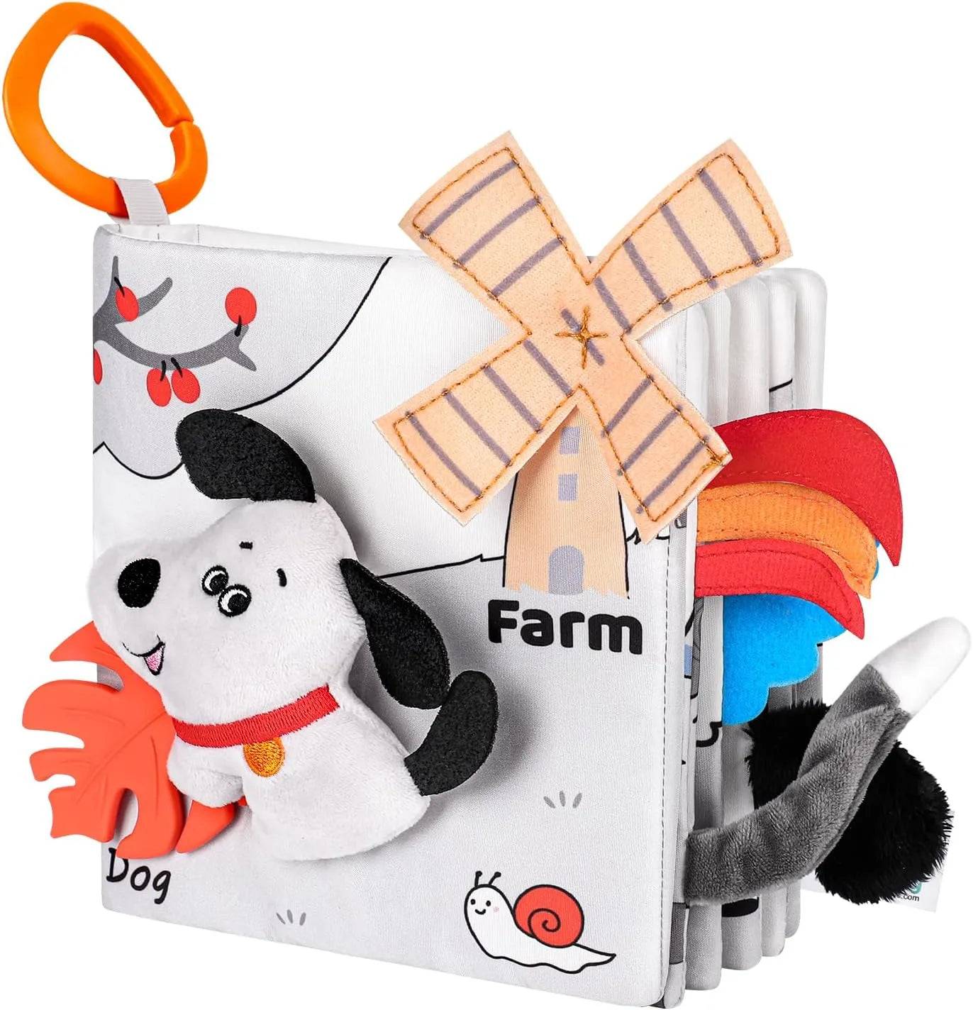 Montessori Baby Soft Book - Farm