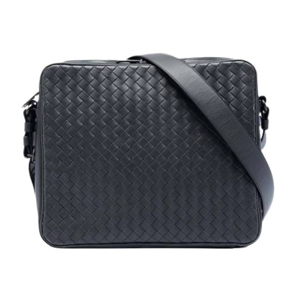 Bottega Veneta Vintage Pre-owned Vintage Crossbody Taske - Vintage - Dame - Sort - ONE SIZE - Uld