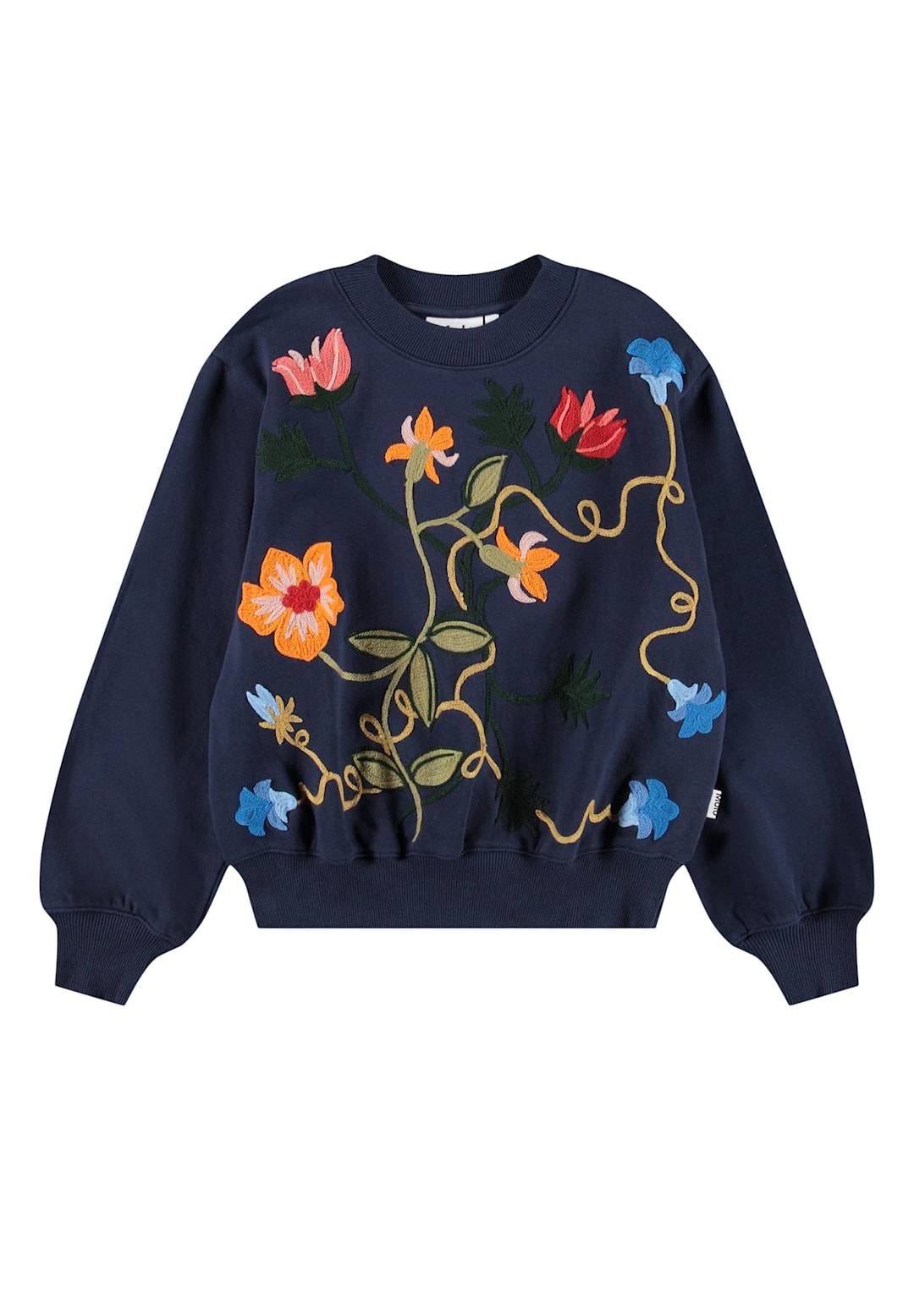 Molo Marge Sweat Shirt Navy blazer Navy blazer 128 cm Marinblå 128 cm Flickor