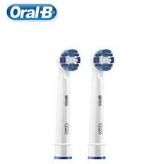 Oral-B Ersättningstandborsthuvud för Oral B elektrisk tandborste Mjuka hårhuvuden 3D Vit Precision Clean Cross Action Floss Action - Multifärgad (4 st,2 st)