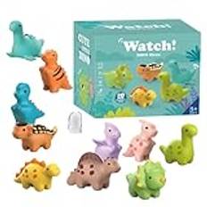 Dinosaur Matching Game, Color Sorting Toys, Sensory Learning Toys, Educational Dinosaur Game, Preschool Dinosaur Toys, Educational Game Encourages Interactive Learning for Aged 3+ Years Old Boys Girls