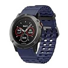 LIUZIHAN Rem kompatibel med Garmin Fenix 8 51 mm/Garmin Enduro 3, slitstark, silikonersättningsarmband för Garmin Fenix 8 51 mm/Garmin Enduro 3., Garmin Fenix 8 51MM/Garmin Enduro 3