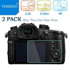 2- pack 9h härdat glas lcd-skärmskydd för panasonic lumix gf2 gf3 gf5 / zs60 gm1 tz80 tz90 tz100 / gf7 gf8 gf9 gf10 lx15 - Gf7 gf8