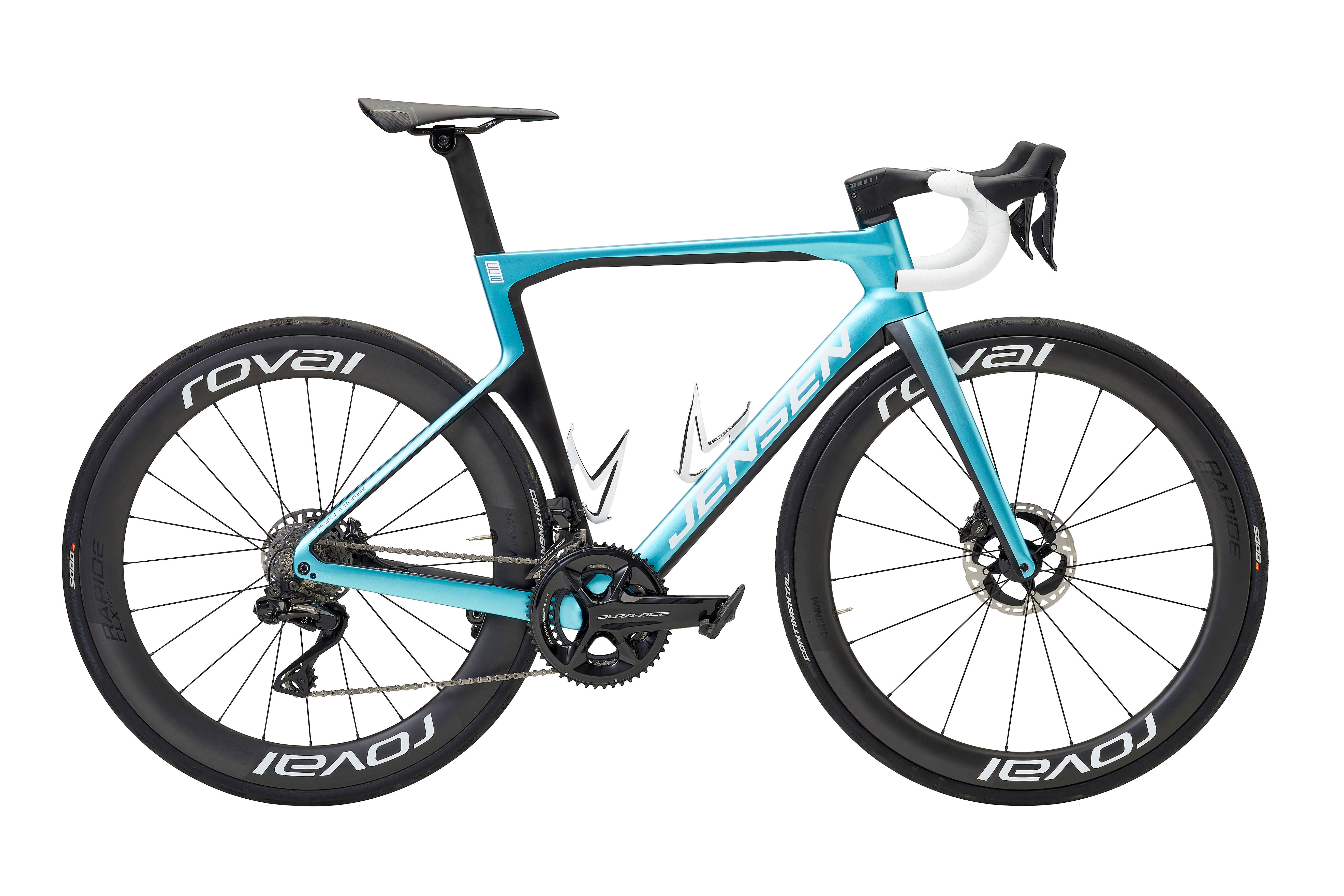 Jensen - CC6 Disc Aero - Racercykel - - 52 cm - Blå