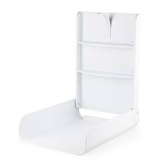 Væghængt puslebord - Sebra Care - Classic White