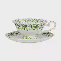 English Breakfast Tea Cup and Saucer