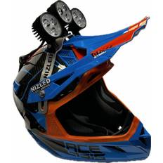 NIZLED Extreme Enduro LED-hjälmkit 3XE30 5k varmvit, li-ion batteri 15 Ah 11,1v, (3x60g/90w)
