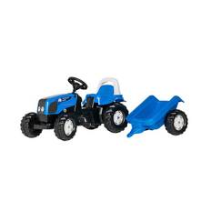 Rolly Toys Tramptraktor Landini Powerfarm med släp