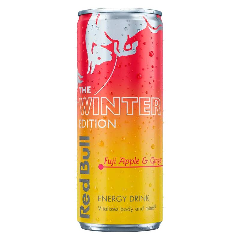 Red Bull Energy Drink Winter Edition Fuji Apple & Ginger 25cl x 24st