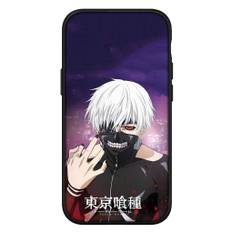 Cover for iPhone 17 16 15 Xiaomi Poco Redmi Note 14 13 12 11 Pro 16e Samsung Galaxy S25 S24 S23 OPPO Huawei Cartoon Tokyo Ghoul Ken Kaneki Phone Case for Samsung Galaxy S21 Fe ecru