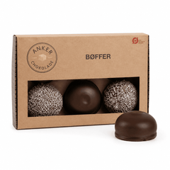 Anker Chokolade - Flødeboller, bøffer (84 stk)