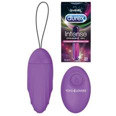 Fjärrstyrt Vibrerande Ägg + Durex Orgasm Gel