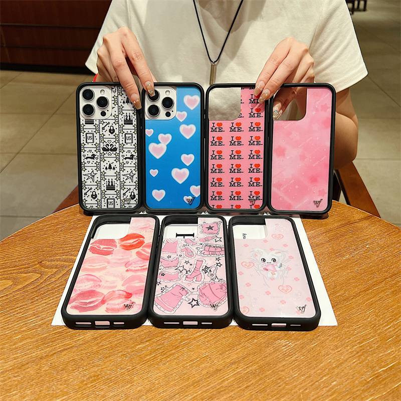 Wildflower Kensington lip Rabbit Phone Case For iPhone 17 16 15 14 13 12 Pro Max Plus wf Star Petra Collins Gracie Abrams Cover
