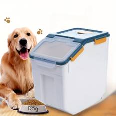 TEMU Pet Food Storage Container, Moisture Proof Dustproof Storage Case Container For Easy Feeding