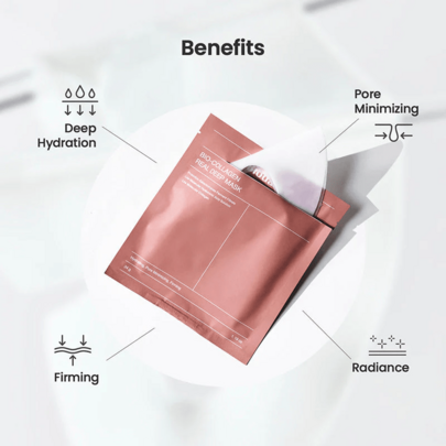 Bio Collagen Real Deep Mask Set - Förpackning med 4 masker (34 g styck)
