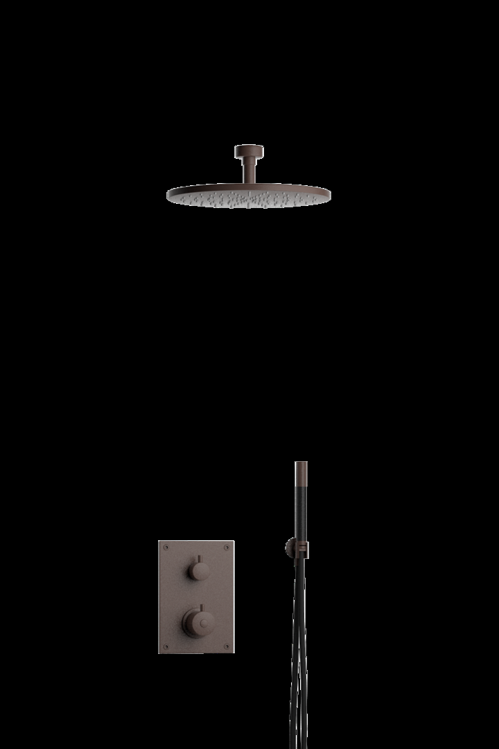Tapwell Takduschpaket ED2 för Inbyggnad Ø30 cm (Bronze)