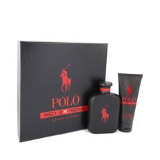 Polo Red Extreme by Ralph Lauren Gift Set -- 4.2 oz Eau De Parfum Spray + 3.4 oz Hair & Body Wash - '--