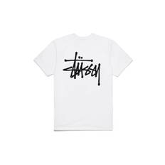 Stussy Basic Tee White - L