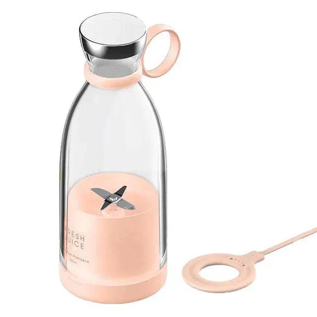 SmoothEase – Bärbar Mixer för Resor - Rosa