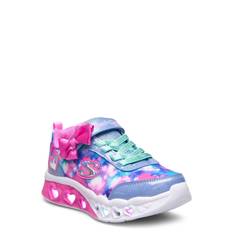 SKECHERS Girls Flutter Heart Lights Blurred Love |Pink |34