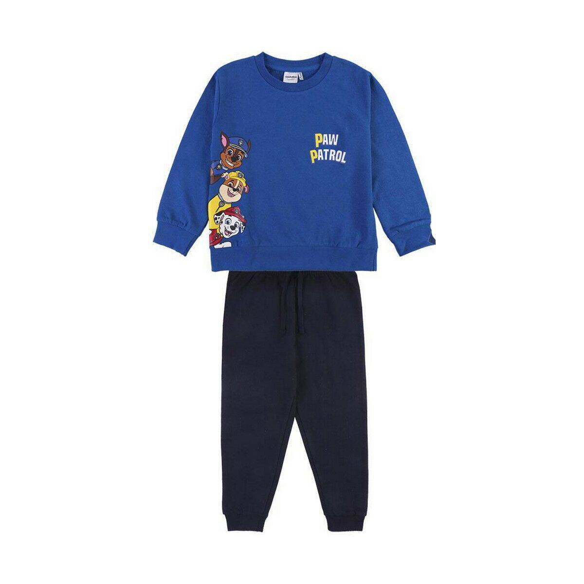 Træningsdragt til børn The Paw Patrol Blå 4 Ã¥r