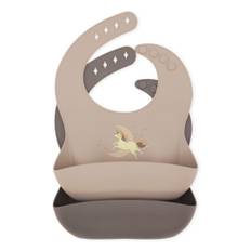 Konges Sløjd 2 pak Silicone Hagesmæk - Unicorn
