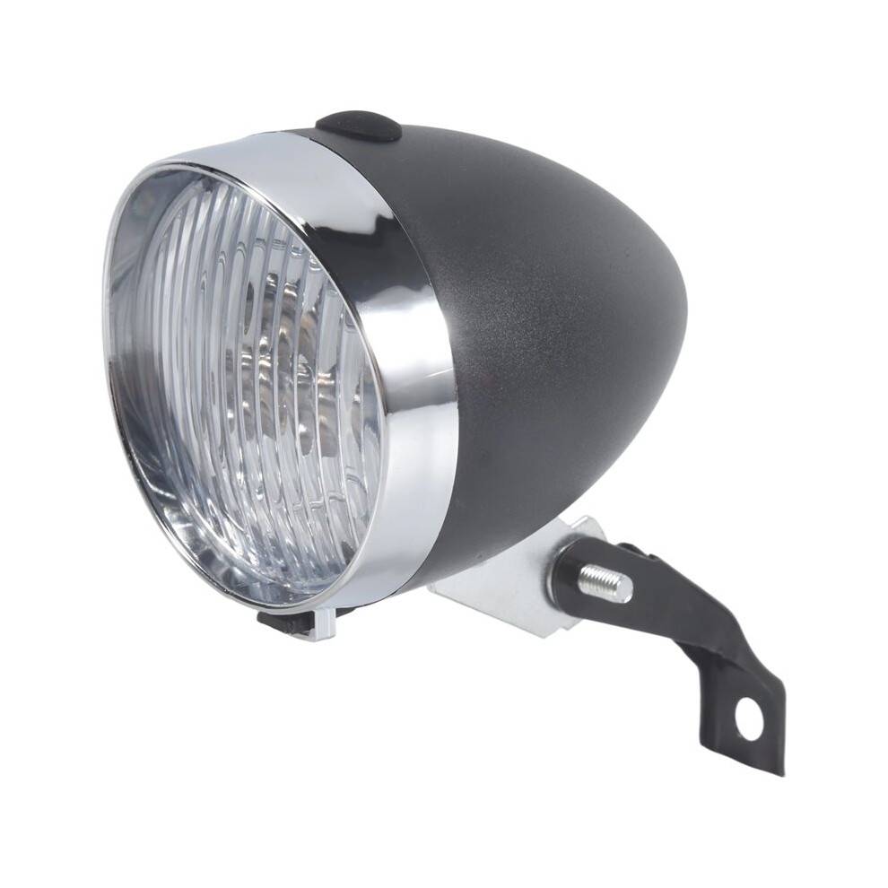 Bike Headlights Mountain Bike Retro Headlights 3LED Riding Lights Front Lights Night Riding Equipment Black