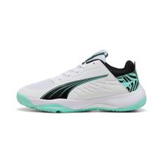 Puma Accelerate UNTMD Handball Shoes Youth, White, Size 33, Shoes - Electric Peppermint - 33