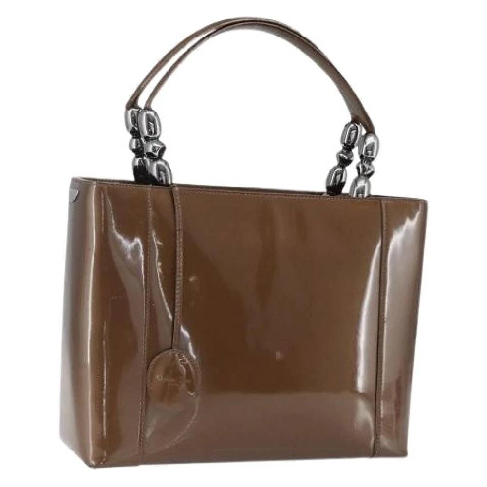 Dior Vintage - Pre-owned Vintage Handväska i Lackläder Vintage - Dam - ONE Size - Läder
