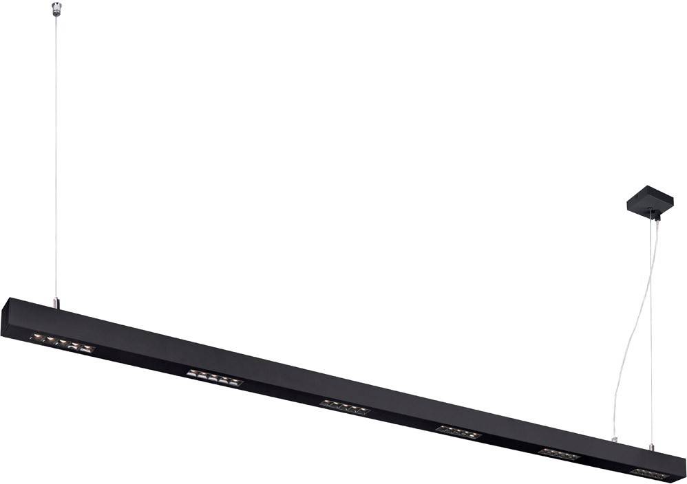 SLV Q-LINE PD, LED Indoor Pendelleuchte, 2m, BAP, schwarz, 3000K - Pendelleuchten