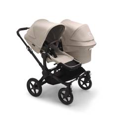 Bugaboo Donkey5 Duo Kinderwagen - Black/Desert Taupe