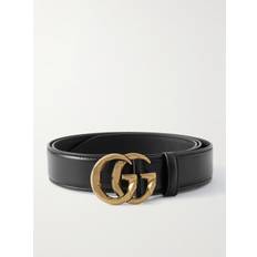 Gucci - GG Marmont 3cm Leather Belt - Men - Black - EU 85