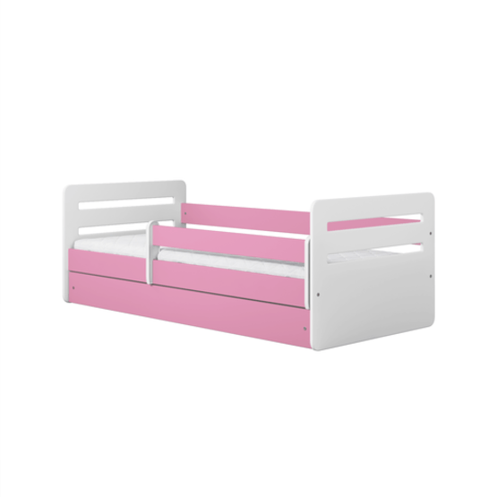 Kocot Kids Barnsäng - Tomi Rosa - Med Madrass 180x80 Cm
