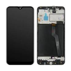 Samsung Galaxy A10 Lcd Touch Display Skærm (Orginal) Kvalitet Komplete Sort