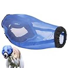 Large Dog Muzzle, Adjustable Small Dog Muzzle, Mesh Dog Muzzle, Dog Mouth Harness Protective Dog Mouth Cover, Breathable Muzzle Guard, Easy To Use, Portable for Small Large Dogs