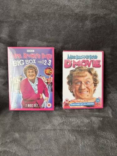 Mrs. Brown's Boys: Sæson 1-3, Julespecialer & Film DVD