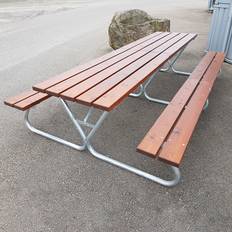 Bänkbord Eden Wood Robust Picknick, 290 cm