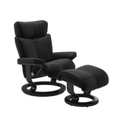 STRESSLESS MAGIC- LARGE - LÄDER PALOMA BLACK