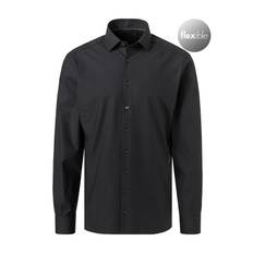 OLYMP Herren Hemd schwarz