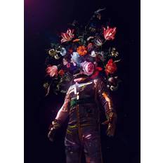 Poster - Astronaut med Blommor