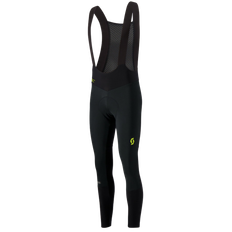 SCOTT RC Pro Warm GORE-TEX Bib-Tights Svart/Gul - Storlek Medium