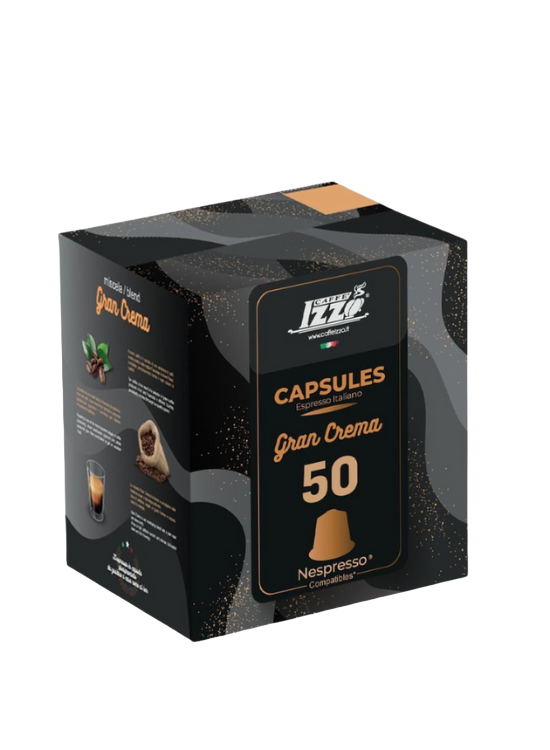 Izzo Gran Crema Nespresso kaffekapslar 50st