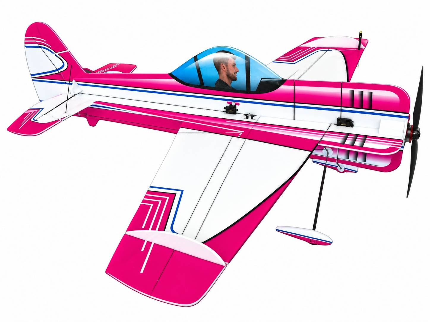 RC-Factory RCF Indendørs Yak 55 Skum ARF - Magenta