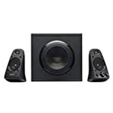 Logitech Z623 Lautsprecher-System mit Subwoofer, Satter Bass, 400 Watt Spitzenleistung, THX-Zertifiziert, 3.5mm & Cinch-Eingänge, Multi-Device, EU Stecker, PC/PS4/Xbox/TV/Smartphone/Tablet - Schwarz
